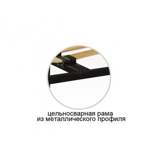 Каркас вкладной MatroLuxe Стандарт 80х190 без ножек - изображение 2 - интернет-магазин tricolor.com.ua