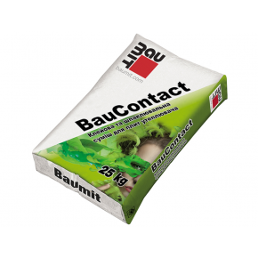 Клей-шпаклевка Baumit BauContact для приклеивания и защиты ППС и МВ плит