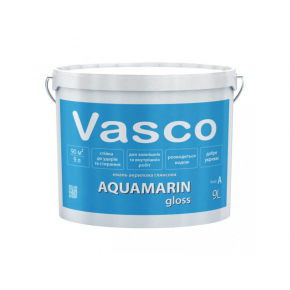 Акриловая эмаль для наружных и внутренних работ Vasco Aquamarin белая глянцевая - изображение 5 - интернет-магазин tricolor.com.ua