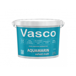 Акриловая эмаль для наружных и внутренних работ Vasco Aquamarin белая полуматовая - изображение 3 - интернет-магазин tricolor.com.ua