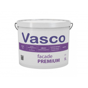 Матовая силоксановая водоразбавляемая фасадная краска Vasco Facade Premium База А - изображение 2 - интернет-магазин tricolor.com.ua