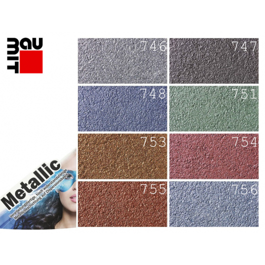 Фарба акрилова Baumit Metallic 751М Smaragd - изображение 3 - интернет-магазин tricolor.com.ua