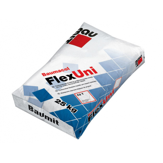 Клей для плитки Baumit FlexUni высокоэластичный универсальный