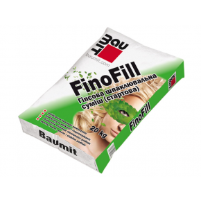 Шпаклевка стартовая гипсовая Baumit FinoFill тонкослойная