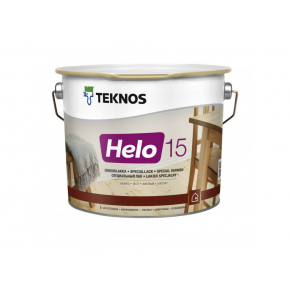 Уретан-алкідний лак для дерева Teknos Helo 15 матовий