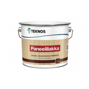 Водорозчинний дисперсійний лак для панелей Teknos Paneelilakka напівматовий