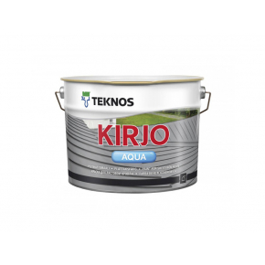 Спеціальна водорозчинна акрилатна фарба з антикорозійними пігментами Teknos Kirjo Aqua База3