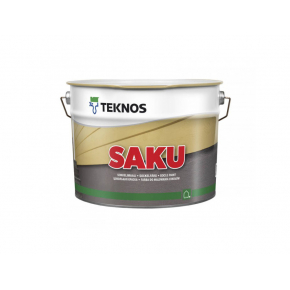 Дисперсійна фарба для бетонних поверхонь Teknos Saku матова База3