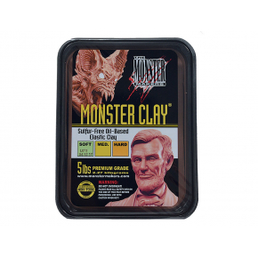 Скульптурна професійна маса для ліплення Monster Clay Soft - интернет-магазин tricolor.com.ua