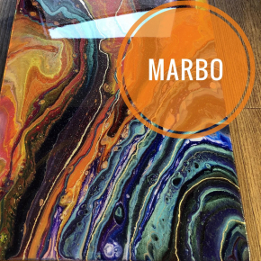 Барвник для смол і поліуретанів Marbo помаранчевий - изображение 2 - интернет-магазин tricolor.com.ua