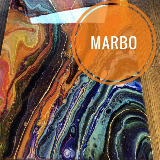 Краситель для смол и полиуретанов Marbo оранжевый - изображение 2 - интернет-магазин tricolor.com.ua