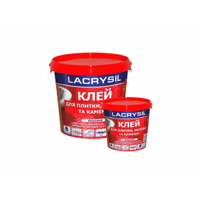 Клей для плитки і мозаїки Lacrysil сірий