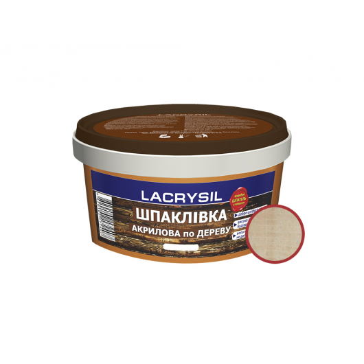 Шпаклівка акрилова по дереву Lacrysil ялина