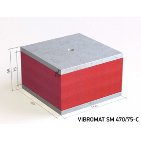 Віброопора Вібромат (Vibromat) для інженерного обладнання SM 470/75-C - интернет-магазин tricolor.com.ua