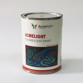 Краска флуоресцентная AcmeLigh для фасада белая - изображение 2 - интернет-магазин tricolor.com.ua