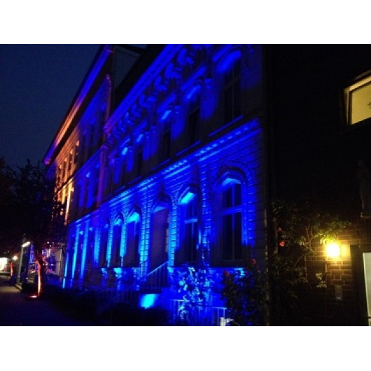 Фарба люмінесцентна AcmeLight для фасаду синя - интернет-магазин tricolor.com.ua
