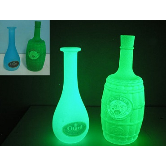 Фарба люмінесцентна AcmeLight для скла зелена (обпалювальна) - изображение 3 - интернет-магазин tricolor.com.ua