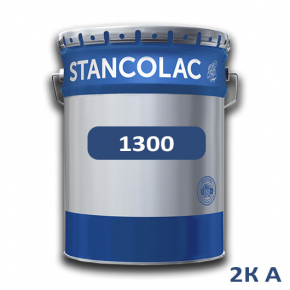 Краска эпоксидная Stancolac 1300 Эпокстанк химически стойкая 2К А база для колеровки белая