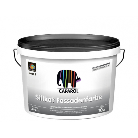 Краска фасадная силикатная Capatect Standard Silikat Fassadenfarbe B1