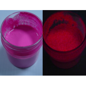 Краска люминесцентная AcmeLight Plastic 2K для пластика розовая