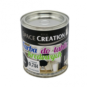 Интерьерная грифельная краска Space Creation черная - интернет-магазин tricolor.com.ua
