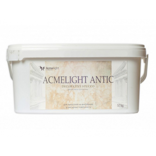 Люминесцентная декоративная штукатурка AcmeLight Antic голубая - интернет-магазин tricolor.com.ua