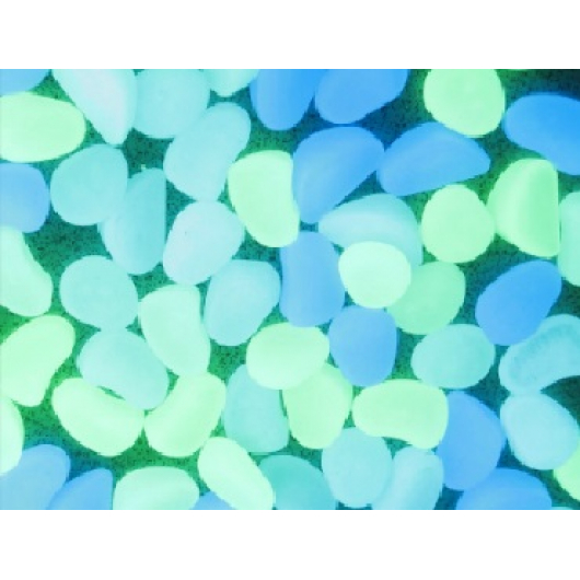 Люминесцентные пластиковые камни AcmeLight PVC Stones синие - изображение 2 - интернет-магазин tricolor.com.ua