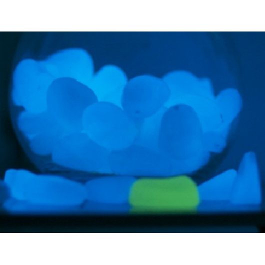 Люминесцентные пластиковые камни AcmeLight PVC Stones синие - интернет-магазин tricolor.com.ua