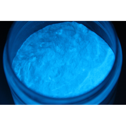 Люмінесцентний пігмент Люмінофор кольоровийTricolor SkyBlue синій - изображение 3 - интернет-магазин tricolor.com.ua