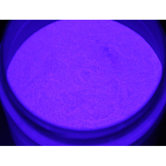 Люмінесцентний пігмент Люмінофор кольоровийTricolor White To Purple білий фіолетовий - изображение 2 - интернет-магазин tricolor.com.ua