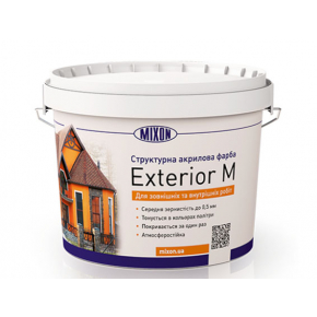 Фарба фасадна Mixon Exterior M структурна 0,5 мм - интернет-магазин tricolor.com.ua