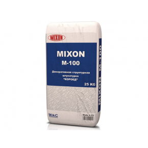 Штукатурка минеральная Mixon М-100 Короед 2 мм экстра-белая
