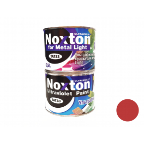 Флуоресцентна фарба для металу NoxTon for Metal Light темно-червона