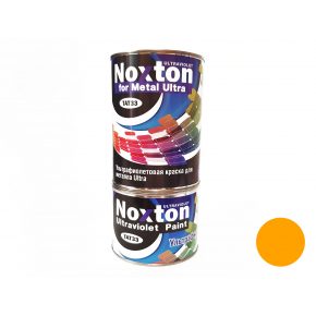 Флуоресцентная краска для металла NoxTon for Metal Ultra темно-желтая