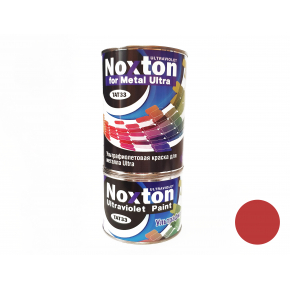 Флуоресцентна фарба для металу NoxTon for Metal Ultra темно-червона