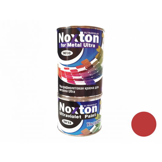 Флуоресцентна фарба для металу NoxTon for Metal Ultra темно-червона