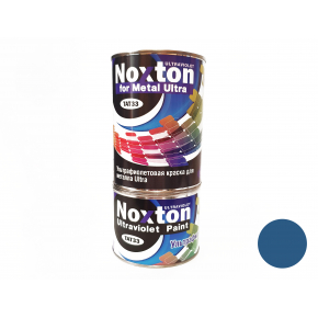 Флуоресцентная краска для металла NoxTon for Metal Ultra темно-синяя