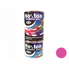 Флуоресцентна фарба для металу NoxTon for Metal Ultra рожева