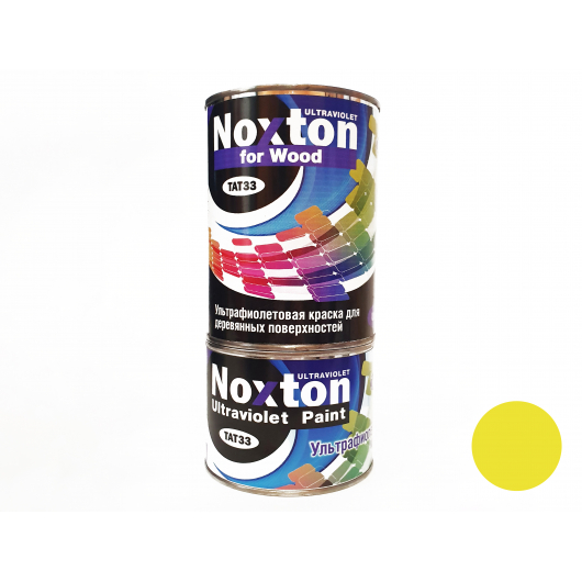 Флуоресцентна фарба для дерева NoxTon for Wood жовта
