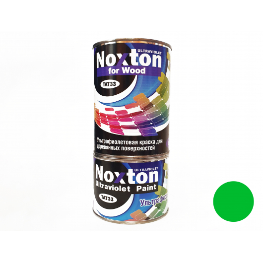 Флуоресцентна фарба для дерева NoxTon for Wood зелена