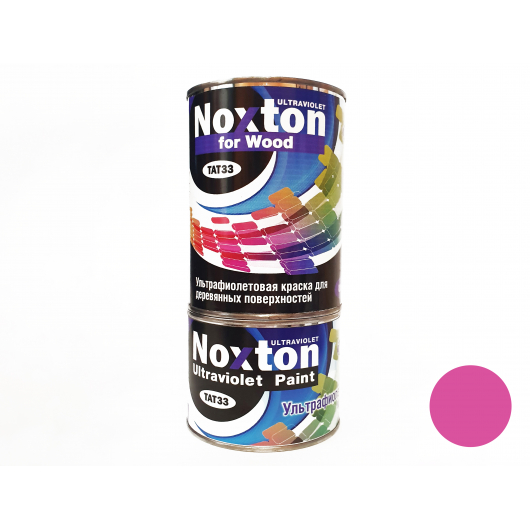 Флуоресцентна фарба для дерева NoxTon for Wood рожева