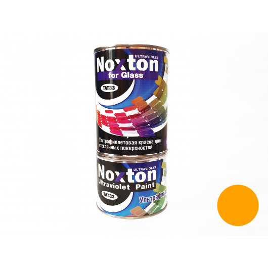 Флуоресцентна фарба для скла NoxTon for Glass темно-жовта