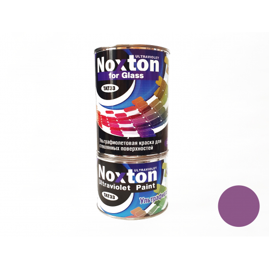 Флуоресцентна фарба для скла NoxTon for Glass фіолетова