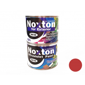 Флуоресцентна фарба для зовнішніх робіт NoxTon for Exterior темно-червона