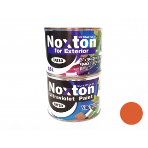 Флуоресцентна фарба для зовнішніх робіт NoxTon for Exterior темно-помаранчева