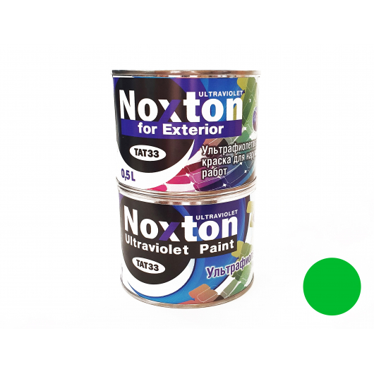 Флуоресцентна фарба для зовнішніх робіт NoxTon for Exterior зелена