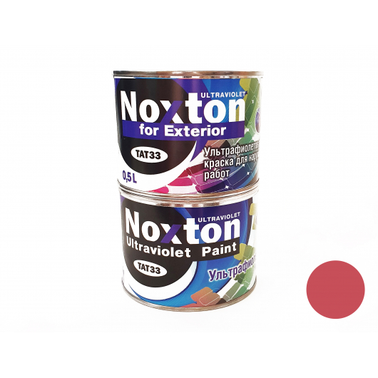 Флуоресцентна фарба для зовнішніх робіт NoxTon for Exterior темно-рожева