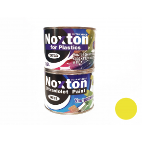Флуоресцентная краска для пластмассы и ПВХ NoxTon for Plastics желтая