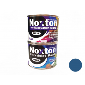 Флуоресцентная краска для систем безопасности NoxTon for Evacuation Signs темно-синяя