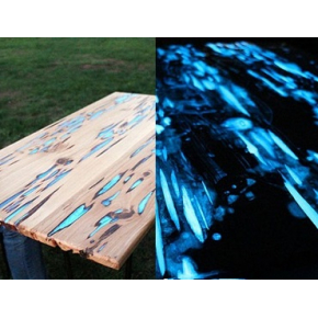 Фарба люмінесцентна AcmeLight для деревини синя - интернет-магазин tricolor.com.ua